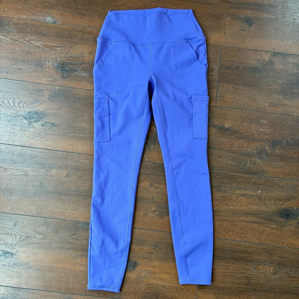 Avalanche Outdoor Supply Co Womens Cargo Leggings Purple High Waist, Size S